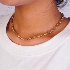 Nuevas Joyas de Moda 2025, Collar de Cadena Cubana de Plata de Ley para Hombre, Estilo Hip Hop, con Diamantes, Chapado en Oro - Product Image 4