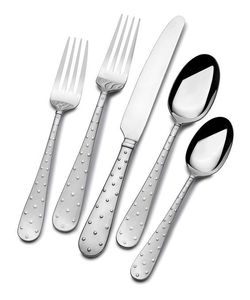 Ensemble exclusif de 4 pièces de couverts en métal, fourchette, cuillère et couteau, design incroyable, couverts en acier inoxydable miroir, provenance d'Inde - Product Image 2