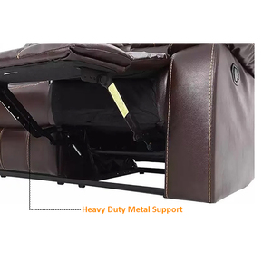 Fauteuil inclinable en similicuir italien ROME 3S - Product Image 5