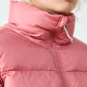 Chaqueta acolchada de piel de oveja para mujer de primera calidad, abrigo de invierno con aislamiento acolchado, cuello alto para comodidad cálida, estampado para clima frío - Product Image 6