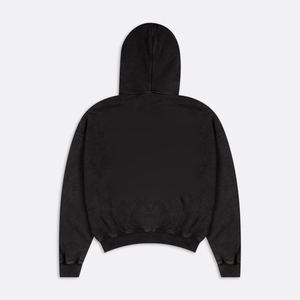 OEM/ODM logotipo personalizado 450GSM Sudadera con capucha térmica para hombres lavado ácido desgastado chaqueta de invierno con patrón 3D - Product Image 6