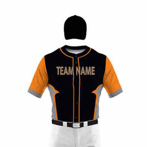 Nueva llegada 2025 poliéster personalizado propio logotipo uniformes de béisbol al por mayor OEM servicios directos de fábrica uniformes de béisbol - Product Image 1