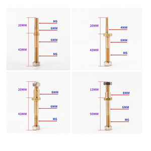 Độ dẫn cao EDM thanh đồng với lỗ vít kích thước tùy chỉnh phẳng vuông đặc biệt cắt electrodischarge gia công thanh điện cực - Product Image 2