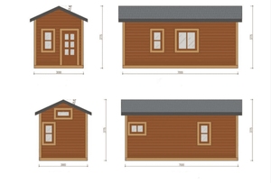 Mini-maison avec salle de bain (225 pieds carrés) + LIVRAISON GRATUITE POUR TOUTES LES PERSONNES - Product Image 3