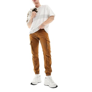 Service OEM Pantalons cargo multi-poches Pantalons cargo sur mesure à taille élastique pour hommes 2025. - Product Image 1