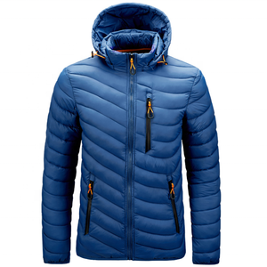 Vestes matelassées pour hommes très vendues, vestes d'hiver en duvet de haute qualité, fabrication lourde, service OEM personnalisé - Product Image 3
