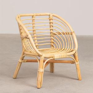 Woven rattan <b>toddler</b> kid <b>chair</b> good quality furniture for babies factory price children <b>chairs</b> - Product Image 3