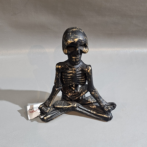 Escultura de aluminio decorativa de estaca de césped de Halloween con diseño de esqueleto de estilo moderno para decoraciones de jardín para el hogar - Product Image 4