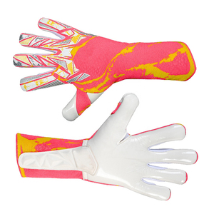 Gants de gardien de but en cuir de haute qualité sur mesure, réglables, antidérapants, professionnels, pour la capture de ballons - Product Image 4