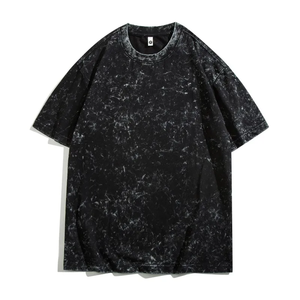 เสื้อยืดคอตตอนทรงโอเวอร์ไซส์แบบวินเทจ ปี 2026 ขายส่ง น้ำหนัก 230 กรัม ผ้าเรียบ ซักแล้ว ทรงหลวม ไหล่ตก - Product Image 3