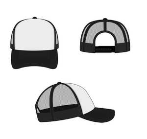 Trendy New Cool Trucker Alta calidad Telas de sarga hechas a medida Sombreros deportivos Gorra Sombrero de Bangladesh a un precio competitivo - Product Image 4