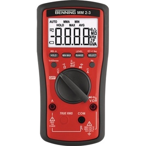 BENNING MM 2-30 มัลติมิเตอร์ 0.1mV-1000V AC & DC TRUE RMS มัลติมิเตอร์ความแม่นยำสูงรุ่นใหม่ - Product Image 1