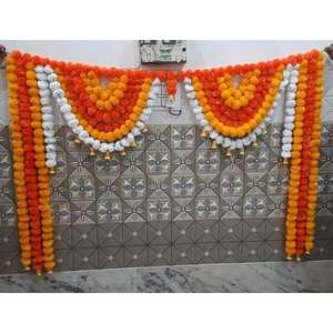 Toran Bandanwar Conceptions complexes Décor suspendu fait à la main pour la maison Diwali Mariage Événements culturels-Produit de décoration d'intérieur unique - Product Image 4