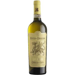 ROCCA DEL DRAGONE Greco Di Tufo DOCG Made in Italy Complex Mineral White <b>Wine</b> 750ml 6 Bottles Per Box - Product Image 1