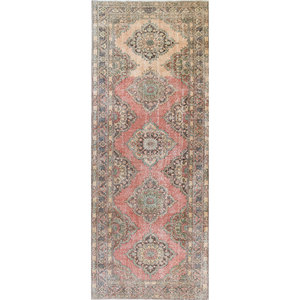 Vintage <b>Red</b> Orange Wool Rugs Hand Knotted Large Area Medallion for Home Living Room Hallway-Pae-175 Jaipur Rugs US for Teens - Product Image 1