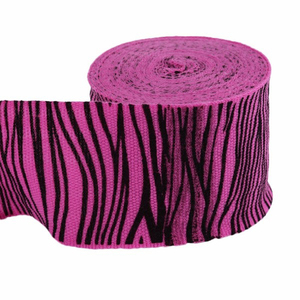 Bandages en coton élastique de haute qualité OEM avec logo personnalisé pour MMA Arts martiaux Fitness Karaté Boxe - Product Image 1