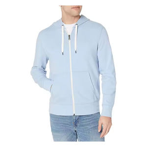 Sudadera con capucha para hombre con logotipo personalizado y cremallera, Sudadera con capucha de lana, ropa de calle, atuendo informal para entrenamiento de gimnasio, deportes y ropa de invierno diaria - Product Image 1