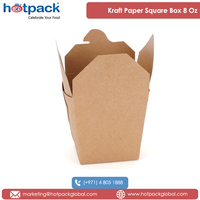 Fournisseur mondial de boîtes carrées en papier Kraft de 300 g/m² pour les acheteurs en gros