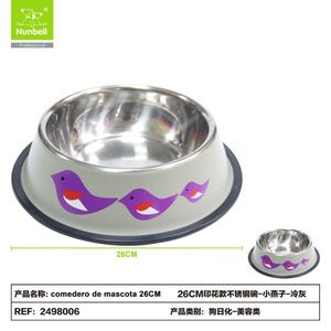 Comedero para Mascotas de Acero Inoxidable y Plástico al por Mayor, Tazón para Comida de Perros y Gatos, Fabricado por un Fabricante Profesional - Product Image 1