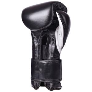 Guantes de boxeo de cuero con logotipo personalizado de diferentes tamaños para entrenamiento al aire libre-Fabricante privado - Product Image 5