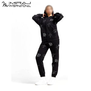 Survêtements d'extérieur à manches longues pour hommes avec strass Survêtements en tissu écologique grande taille à un prix raisonnable par un bon vendeur - Product Image 2