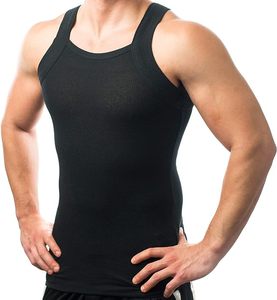Fabricant sur mesure Chemise de fitness 100% coton vierge pour hommes Débardeurs débardeur de gym logo personnalisé de Bd - Product Image 4