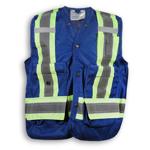 Logotipo personalizado Multi bolsillos Hi Vis reflectante transpirable ropa de trabajo motocicleta chaleco de seguridad reflectante - Product Image 3