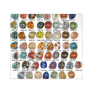 Cuentas de cristal multicolor para pulsera, abalorios de anillo de cristal para pulsera, nuevo diseño - Product Image 1