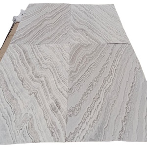 Eco-Friendly 1-5mm Thickness Resin Back Natural <b>Veneer</b> FOREST FIRE Style Slate for Outdoor Indoor Decorative Easy Install Block - Product Image 2