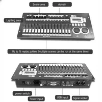Contrôleur Disco Stage Console 256 DMX pour équipement d'éclairage de scène de série Par Light Light