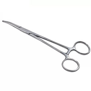 Fórceps de arteria quirúrgica inoxidable de alta calidad curvo 20cm fórceps de hemostato para mosquitos portaagujas hemostático fórceps para mosquitos - Product Image 6