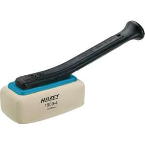 Martillo de Goma para Automóviles Hazet Special, Cuerpo de Goma Blanca - Product Image 1