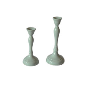 Ensemble de 2 bougeoirs Vintage en métal de haute qualité, Design chandelier, support de bougie, Table en T, support de lumière, décoration de noël - Product Image 3