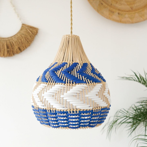 Vietnam Unique Motif Éclairage Plafonniers Rotin Abat-Jour pour Vivre Décor À La Maison Lampes De Luxe Pendentif Lumière Resort Hôtel - Product Image 1