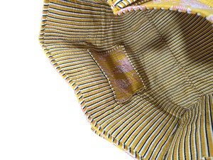 Sac fourre-tout en coton imprimé à la main en Inde, sac fourre-tout pour femmes - Product Image 3
