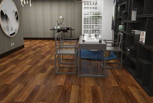 แผ่นรองพื้นพลาสติก SPC ขนาด4มม. 5มม. 6มม. 22ล้านนิ้วพร้อมแผ่น IXPE/EVA 1มม. กันน้ำกันลื่น - Product Image 5