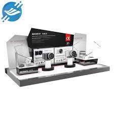 Versatile Modern <b>Clear</b> Acrylic Vertical Camera Display Stand Elegant Countertop Display for Digital Products High Quality - Product Image 4