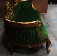 Canapé de luxe royal palais français