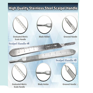 Vente en gros d'ensemble d'outils de ciseaux chirurgicaux pour animaux vétérinaires Packs d'équipement Kit d'instruments chirurgicaux Instrument médical Utilisation hospitalière - Product Image 5