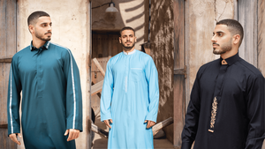 Ropa islámica más vendida hombres Thobe musulmán árabe Thobe venta al por mayor precio barato ropa islámica hombres Thobe Jubba para hombres - Product Image 5