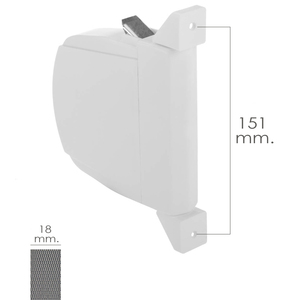 Enrouleur de volet roulant pliable mini, ruban de 18 mm, 6 mètres. - Product Image 3
