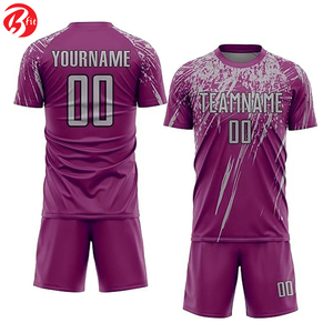 Ropa de fútbol masculina de moda para adultos Top y camisetas Impresión por sublimación Camiseta de fútbol Tecnología de corte automatizado - Product Image 3