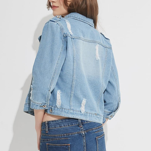 Veste universitaire élégante pour femmes séchage rapide poids léger avec motif solide matériau de remplissage en coton fini produit teint uni - Product Image 2