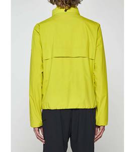 Pull-over coupe-vent en nylon personnalisé vente en gros veste à séchage rapide couleur unie doublure en maille respirante décontracté grande taille imperméable - Product Image 2