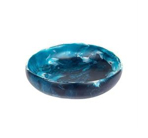 Luxurious Epoxy Resin Bowl with Unique Glossy and Abstract Color Patterns for Dining <b>Tableware</b> and Modern Kitchen Decor - Product Image 2