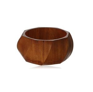 Personalizar diseño hombre mujer fiesta uso estilo de moda calidad superior personalizar diseño brazalete de madera con latón joyería de moda brazalete - Product Image 2