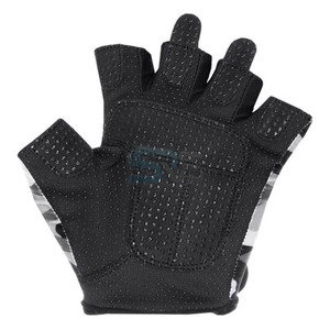 Guantes de entrenamiento de levantamiento de pesas unisex para mujer, guantes de gimnasio de medio dedo, antideslizantes, transpirables, protectores de Palma, guantes de Fitness - Product Image 6