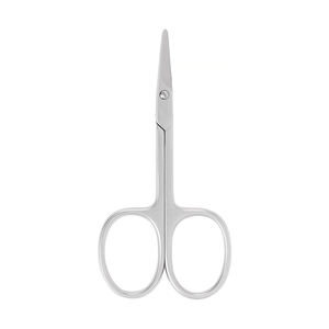 Ciseaux à cuticules en acier inoxydable à haute teneur en carbone de 3.5 pouces poche Dall finition lames incurvées fines pointues ciseaux à ongles à pointe émoussée - Product Image 4