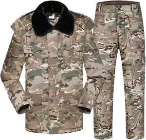 Ropa de Caza de Otoño Impermeable y Reflectante de Camuflaje de Tela de Pana Cálida, Camisa de Caza al por Mayor, Sudadera con Capucha de Caza, Táctica - Product Image 1