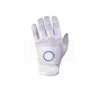 Guantes de bateo de béisbol de cuero suave Logotipo personalizado Guantes de bateo profesionales Jugador para hombres - Product Image 5